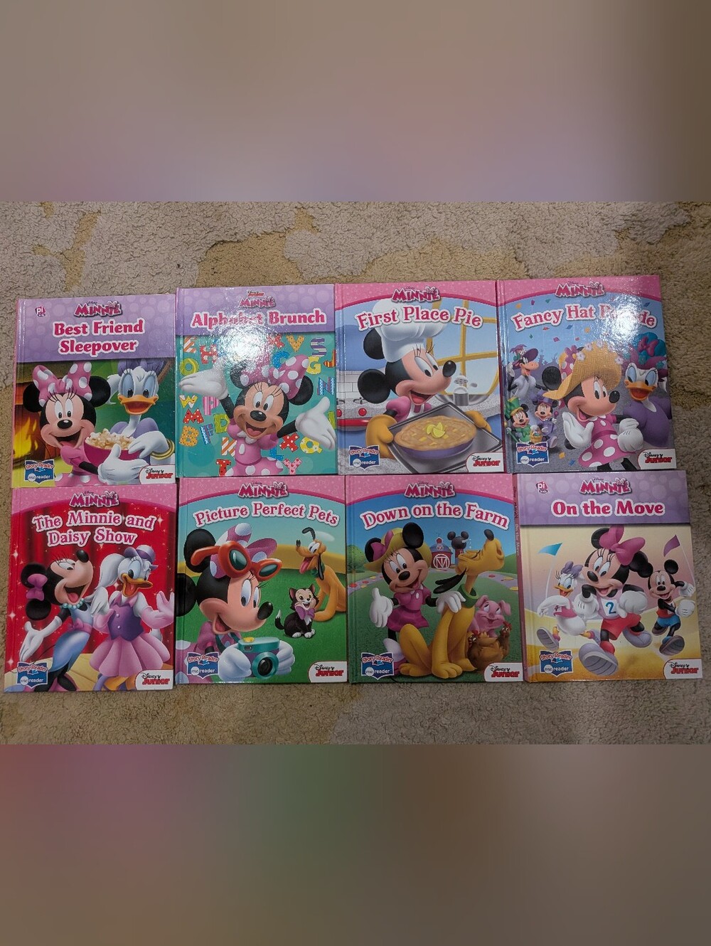 Me Reader Electronic Reader Books 8 Hardcover Minnie Mouse (No Reader)
